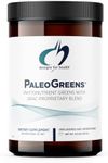 Designs for Health PaleoGreens - Over 90% Organic Super Green Shake Powder with Vegetables, Berries, Enzymes + Antioxidants - Non-GMO Drink Mix, Unflavored + Unsweetened (30 Servings / 270g)