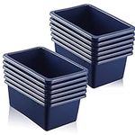 Tuanse 12 Pack Small Cubby Bins Pla