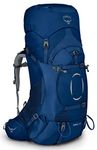 Osprey Ariel 55 Women's Backpacking Backpack, Ceramic Blue, Medium/Large
