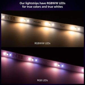 Philips Hue LED Lightstrip, 3m – Smart Color Changing Strip