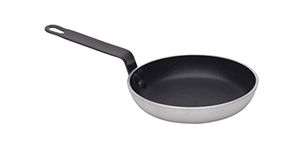 MasterClass Professional Heavy Duty Aluminium Non-Stick Frying Pan, 20 cm (8"), Black/Silver