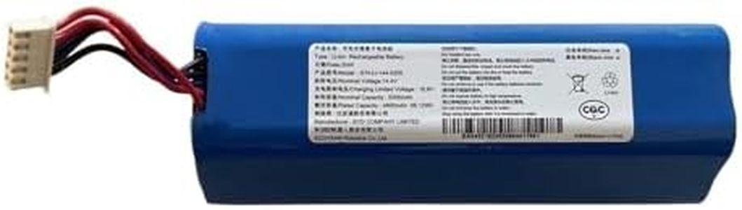 Vacuum Cleaner Large Capacity Battery, Compatible for Ecovacs Deebot Ozmo 950, X1, T5, N8, N8 Pro, T8 T8AIVI MAX, T9, T9 Power. Vacuum Li-on Battery(N8)