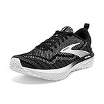 BROOKS Women's Revel 6 Sneaker, Black/BlackerEned Pearl/White, 8 UK