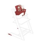 Tripp Trapp Baby Set from Stokke, Warm Red - Convert the Tripp Trapp Chair into High Chair - Removable Seat + Harness for 6-36 Months - Compatible with Tripp Trapp Models After May 2006