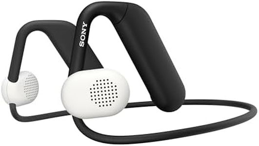 Sony WI-OE610 Float Run Wireless Earphones, Off-Ear Design, Equipped with 16 mm Driver for better sound, Splashproof IPX4, Up to 10 Hours of Continuous Playback, Quick Charging, Lightweight