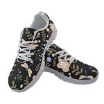 Mens Jungle Dragonfly Design Trainers Running Walking Shoes Fashion Sport Sneakers Outdoor Athletic Gym Fitness Workout Jogging Training 8UK