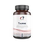 Designs for Health Taurine Capsules - 1000mg (1g) Taurine Amino Acid Pills - Cardiovascular Support - Non-GMO + Vegetarian Supplement (120 Capsules)