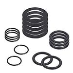 SUNGIFT 25076RP O-Ring Kit Rubber Washers for Pool Plunger Valves, Strainer Washer and Ring Kit for 1-1/2in Fittings Replacement Gasket(15 pcs) - 10745, 10262 and 10255