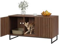 Fienveorn Cat Litter Box Enclosure 