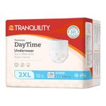 Tranquility Premium DayTime™ Disposable Absorbent Underwear (DAU) - XXL - 48 ct