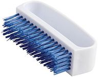 Jantex Nail Brush, Blue, Size: 7.5 cm, Strong Bristles, Nail Cleaning Brush, Colour Coded Cleaning, Ergonomic Handle, Professional & Home Use, L726