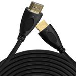 Acuvar Ultra High Speed 50 ft HDMI Cable Gold Plated 4K @ 60Hz, Ultra HD, 1080P & ARC Compatible with Laptop, Gaming PC, Monitor, PS5, PS4, Xbox X, One, Fire TV, Apple TV, ROKU, Soundbar & More