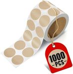 1000Pcs Cardboard Targets for Shooting -1" IDPA Targets Cardboard Target Pasters Practice Dots Mini Targets for Pistol Shooting Range Targets - Airsoft Target Stickers Archery Target Paster