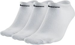 NIKE Men's U Nk Ltwt Ns 3pr-value Socks, White, U.K 8-11