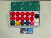 Aramith Snooker Balls (2 inch, 51mm, with 10 Reds)