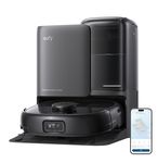 eufy E25 Omni Robot Vacuum and Mop Combo, HydroJet System, 20,000 Pa Turbo Suction,Zero-Tangling, Corner to Edge Deep Cleaning, with auto All-in-One Station