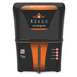 AQUA D PURE Copper + Alkaline RO Water Purifier 12L RO+UV+UF Copper+Bio-Alkaline +TDS Control+UV Purified Water with Goodness of Copper and Alkaline RO Water Purifier, Black