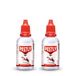 PESTLY Antguard:Herbal Ant Bait-30Ml|Baby-Safe,Pet-Friendly|100% Herbal|/Ant Repellent For Home|Ant Killer Gel|Ant Liquid|Ant Organic Liquid/Ant Gel Bait/Garden,Kitchen,Wall Edges-Pack Of 2 Bottle