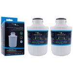 2X FilterLogic FFL-105CH Fridge Water Filter Cartridge Compatible with Microfilter MFCMG14211FR / MFCMG14211F fits Hotpoint C00300448, SXBD922FWD, SXBD925FWD, Caple CAFF205 SBS Refrigerator