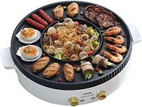 Electric Barbecue Hotpot 2 in 1 Ove