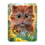 3D LiveLife Magnet - Ginger Kitten from Deluxebase. Lenticular 3D Cat Fridge Magnet. Magnetic decor for kids and adults with artwork licensed from renowned artist, David Penfound