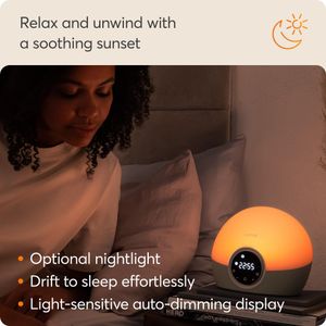Lumie Bodyclock Spark 100 Wake-Up Alarm Clock – Sunrise Simulation