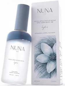 NUNA Ultra Hydrating Face Serum Spray with Peptides, Niacinamide, Hyaluronic Acid & Botanical Extracts – Korean Lightweight Moisture Boost Facial Mist & Setting Spray for Makeup – 3.38 fl oz