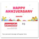 Zomato| Flat 3% off| E-Gift Card | Instant Delivery | Valid for online purchase.