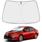 Proadsy Front Windshield Sunshade Foldable Sun Shade Protector Custom Fit 2019 2018 2017 2016 2015 2014 Toyota Corolla SE XSE L LE XLE Hybrid Sedan Accessories 2024 Upgrade