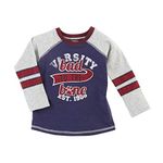 Mud Pie Boys' Long Sleeve, Multi, 12-18 Months