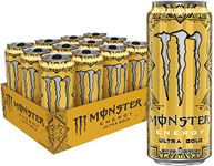 Monster Energy, Ultra Gold, 473mL Cans, Pack of 12