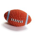 PETLICIOUS & MORE EETOYS Dog Latex Squeaky Rugby Toy Dogs & Puppies (Medium)