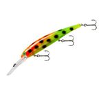 BANDIT LURES Multi-Species Minnow Jerkbait Glowing Fishing Lure, Fishing Accessories, Excellent for Bass and Walleye, 4 5/8", 3/4 oz, Haley's Chameleon