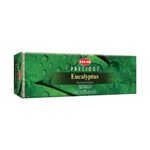 Hem Eucalyptus for Cleansing & Relaxing Incense Sticks - Pack of 6 (20 Sticks Each)