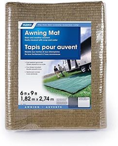 Camco 42883 Manta Reversible, 1.83 x 2.74 m, Color Marrón
