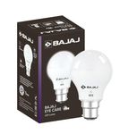 Bajaj Eye Care Led Lamp 9W 5000K B22 | Flicker Control | 2 Star Rated | Energy Effecient | Blue Light Reduction | Long Life & 220 Volts | 1 Year Warranty (Pack Of 1, White)