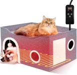 Indoor Heated Cat House, Adjustable