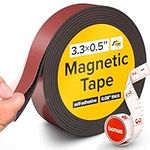 Magnetic Tape Strip with Adhesive B