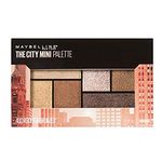 Maybelline New York Eyeshadow Palette, 6 Highly Blendable Shades, Sheer Finish, City Mini Palette, Rooftop Bronze, 6.4g