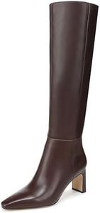 Sam Edelman Women's Sylvia Knee High Boot, Spiced Pecan, 8.5