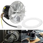 12056010 Pellet Stove Combustion Exhaust Blower Motor/Impeller with Gasket for Whitfield Advantage/Frontiersman/Explorer/Legend/Quest, Replaces 12026010, 12056010