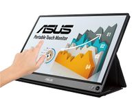 ASUS ZenScreen Touch Portable Gaming Monitor 15.6" 1080P FHD Laptop Monitor (MB16AMT) - IPS USB-C, HDMI, & USB3.0 Travel Monitor, 10-point Touch w/Smart Cover, External Monitor For Laptop PC Phone