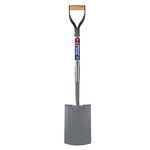 Spear & Jackson 1071AL Neverbend Professional Treaded Digging Spade, Gray