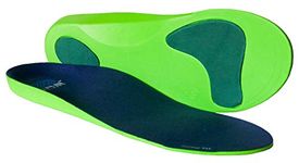 Plantar Fasciitis Orthotic Insoles Arch Support Shoe Boot Inserts Women Men Insole Flat Feet Insert ORTHO ARCH PLANTAR Series, Green, S 5-6.5