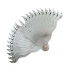 DDMDBYHRY Full Stainless Steel Folding Fan Hand Held Metal Fan Kungfu Metal Hand-folded Craft Fan Easy To Carry Self-weapon