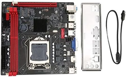 ciciglow Placa Base B75A, LGA1155 CPU DDR3, PCIe 16X, SATA 3,0/2,0, Interfaz M.2 HDMI VGA WiFi, USB 3,0/2,0, Placa Base de Escritorio ATX