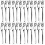 Forks Set, Hunnycook Forks Set of 24, Stainless Steel Dinner Forks Pack of 24, Cost-Effective and Used as Dessert Forks/Salad Forks/Cake Forks for Home/Party/Restaurant, Food Grade&Dishwasher Safe.