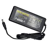 Multibao AC DC 12V 7A Power Adapter 84W Transformers Charger LED Driver Replacement 12V/7A 5.5x2.1mm DC Output for CCTV Security Camera LED Strips Lighting