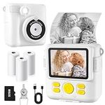 Instant Print Camera for Kids with 