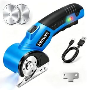 Cordless Electric Scissors for Cardboard, Automatic Box Cutter BLUE-1.0